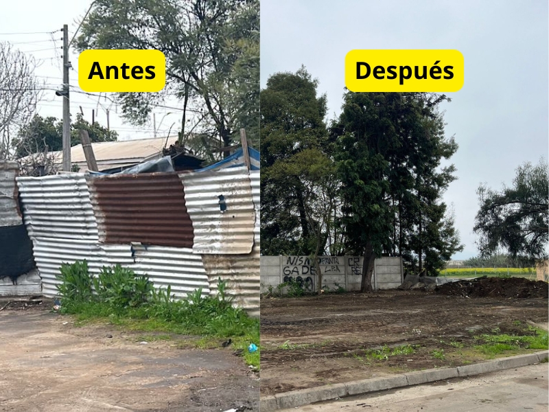 Recuperación espacio público en San Pedro