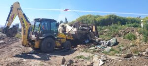 Desalojo El Peumo en Quillota
