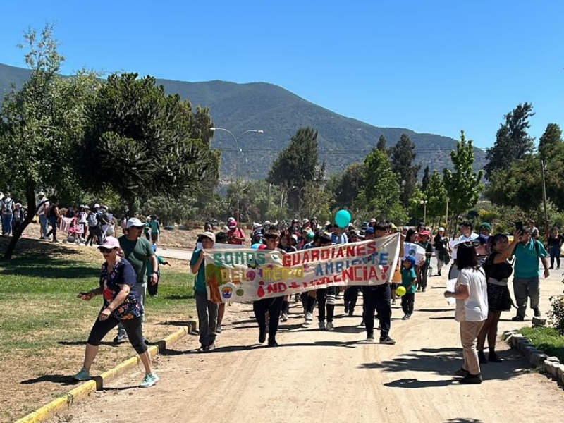 Marcha para evitar la violencia escolar